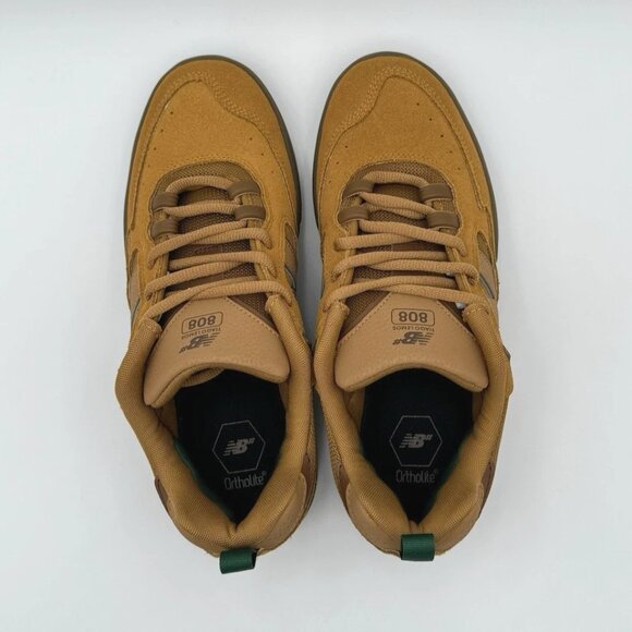 NEW New Balance Numeric 808 Tiago Lemos Skate Shoes Men’s Size 10.5 Brown - Picture 7 of 13